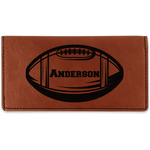 Sports Leatherette Checkbook Holder (Personalized)