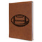 Sports Leather Sketchbook - Large - Double Sided - Angled View