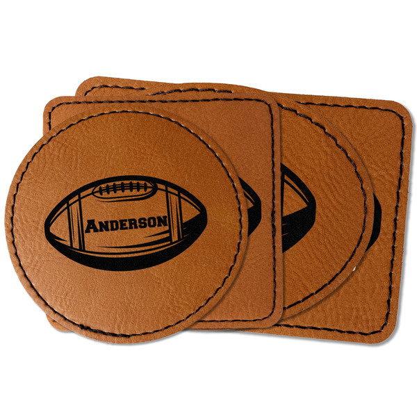 Custom Sports Faux Leather Iron On Patch (Personalized)