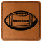 Sports Leatherette Patches - Square