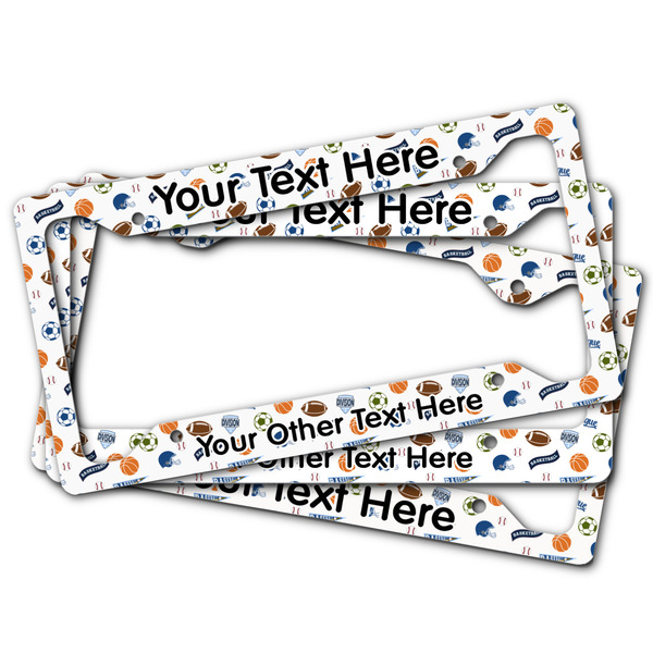 Sports License Plate Frames - (PARENT MAIN)