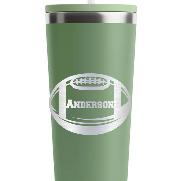 Sports Light Green RTIC Everyday Tumbler - 28 oz. - Close Up