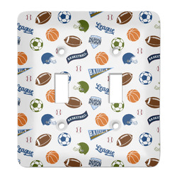 Sports Light Switch Cover (2 Toggle Plate)
