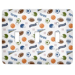 Sports Light Switch Cover (3 Toggle Plate)