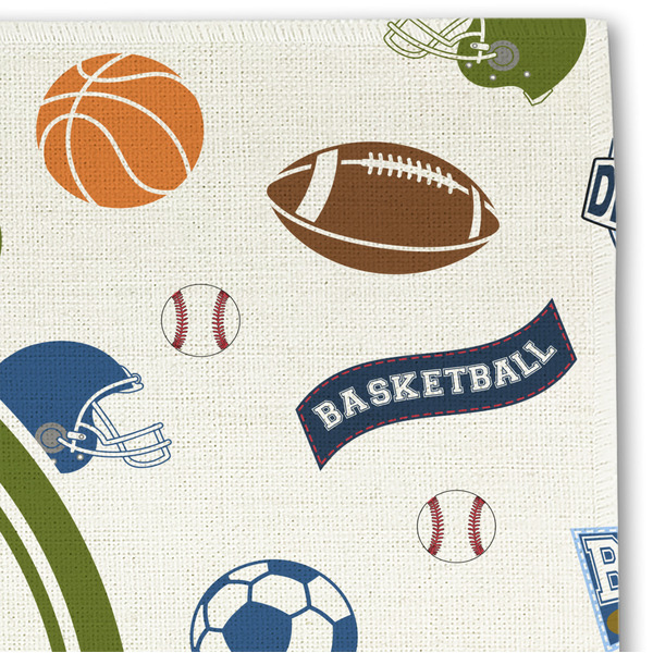 Sports Linen Placemat - DETAIL