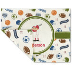 Sports Double-Sided Linen Placemat - Single w/ Name or Text