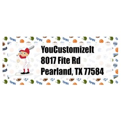 Sports Return Address Labels (Personalized)