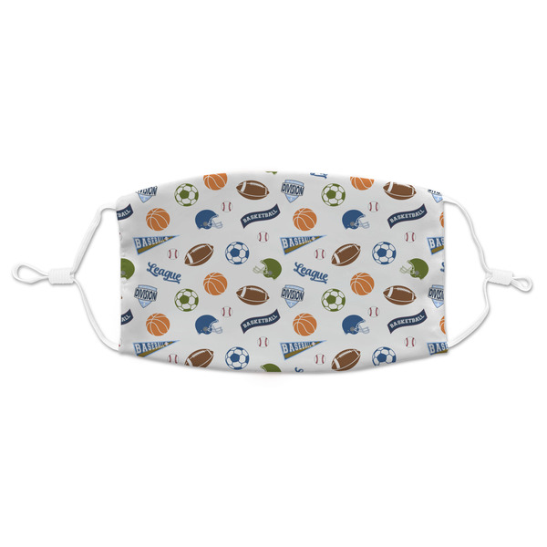 Custom Sports Adult Cloth Face Mask - Standard