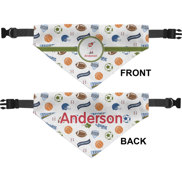 Sports Medium Dog Bandana Approval