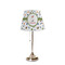 Sports Poly Film Empire Lampshade - On Stand