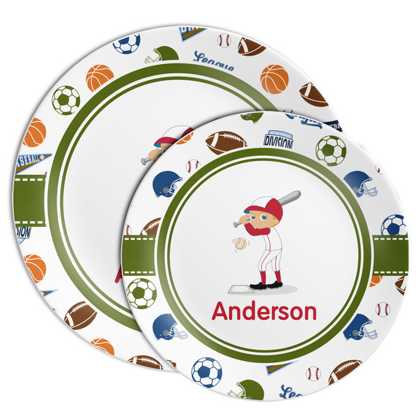 Sports Melamine Plates - PARENT/MAIN