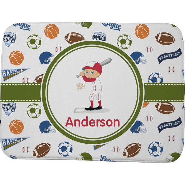 Sports Memory Foam Bath Mat 48 X 36