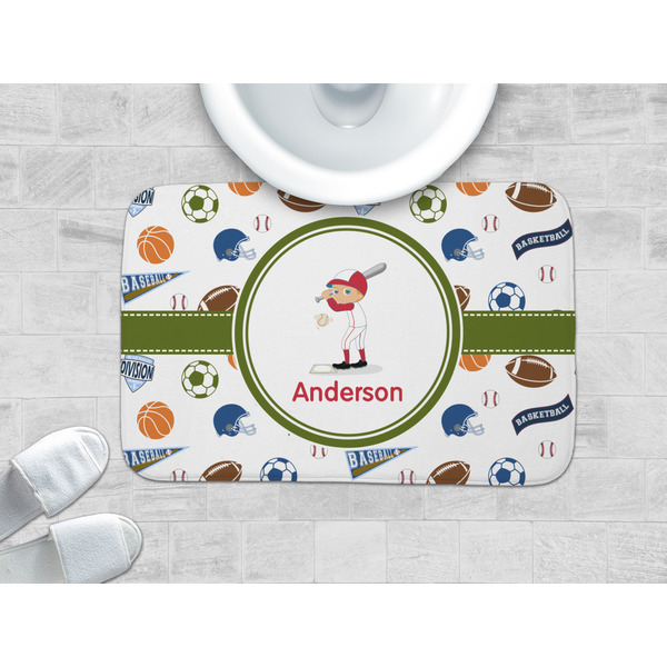 Sports Memory Foam Bath Mat - LIFESTYLE 34x21