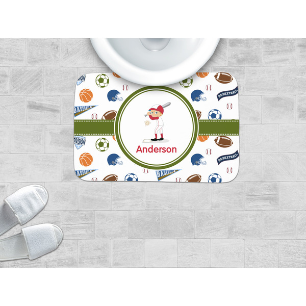 Sports Memory Foam Bath Mat - LIFESTYLE