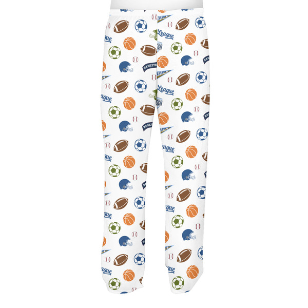 Sports Men's Pjs Back - on model