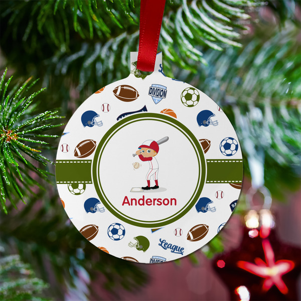 Sports Metal Ball Ornament - Lifestyle