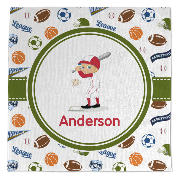 Custom Sports Microfiber Dish Towel (Personalized)