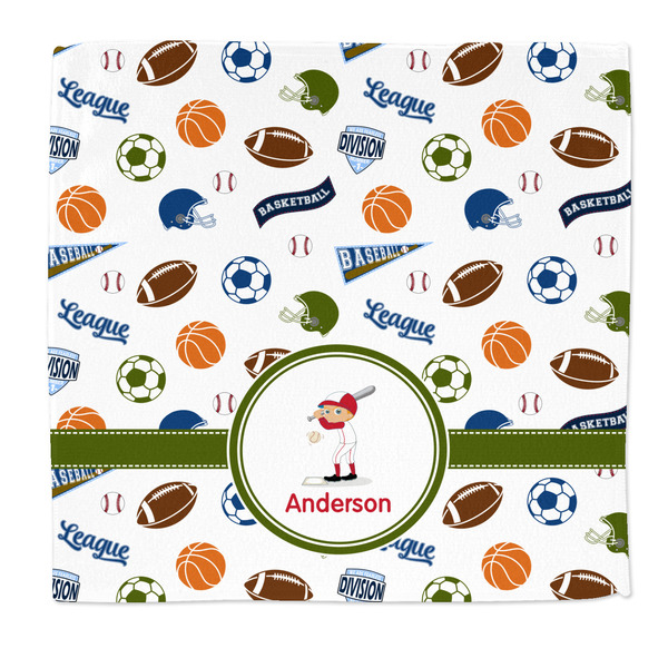 Custom Sports Microfiber Dish Rag (Personalized)