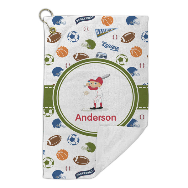 Sports Microfiber Golf Towels Small - FRONT FOLDED