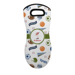 Sports Neoprene Oven Mitt - Single w/ Name or Text