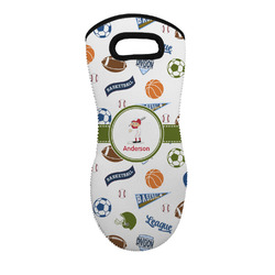 Sports Neoprene Oven Mitt - Single w/ Name or Text