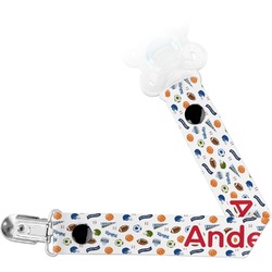 Sports Pacifier Clip (Personalized)