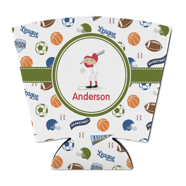 Custom Sports Party Cup Sleeve - with Bottom (Personalized)