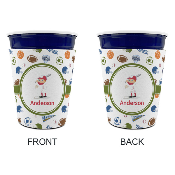 Sports Party Cup Sleeves - without bottom - Approval