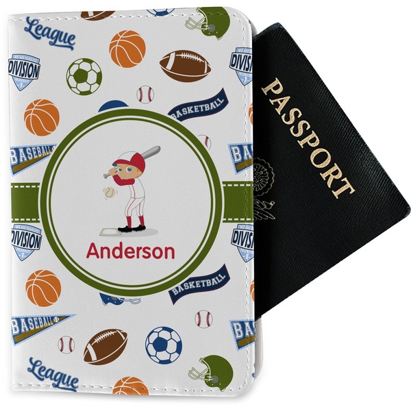 Custom Sports Passport Holder - Fabric (Personalized)