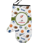 Sports Left Oven Mitt (Personalized)