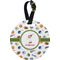 Sports Personalized Round Luggage Tag