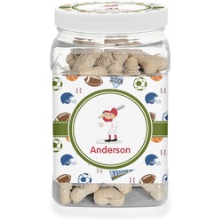 Sports Dog Treat Jar (Personalized)