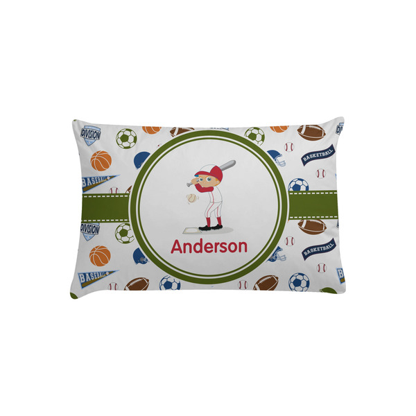 Custom Sports Pillow Case - Toddler (Personalized)