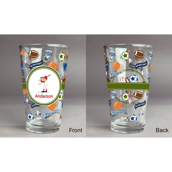 Sports Pint Glass - Full Fill w Transparency - Approval