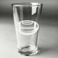 Sports Pint Glass - Engraved (Personalized)