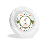 Sports Plastic Party Appetizer & Dessert Plates - 6" (Personalized)