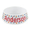 Sports Plastic Dog Bowl - Small (Personalized)