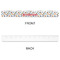 Sports Plastic Ruler - 12" - APPROVAL