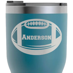Sports RTIC Tumbler - Dark Teal - Laser Engraved - Double-Sided (Personalized)