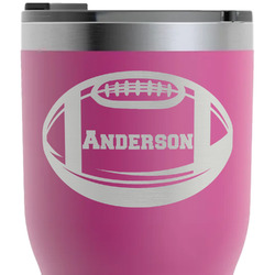 Sports RTIC Tumbler - Magenta - Laser Engraved - Single-Sided (Personalized)