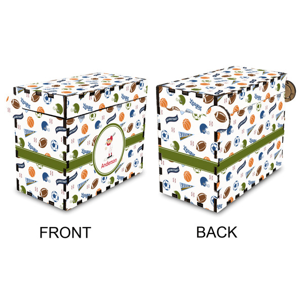 Sports Recipe Box - Full Color - Approval