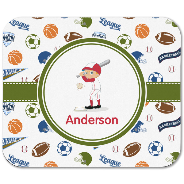 Sports Rectangular Mouse Pad - APPROVAL