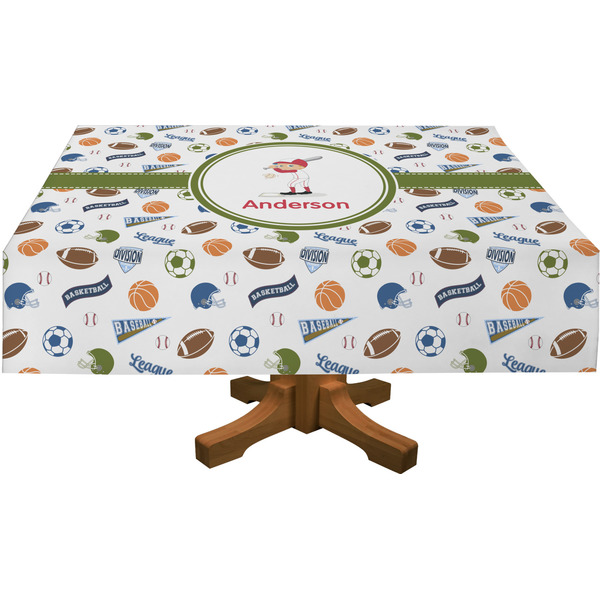 Sports Rectangular Tablecloths (Personalized)