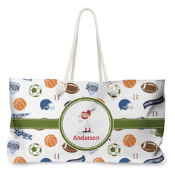 Sports Large Tote Bag with Rope Handles (Personalized)