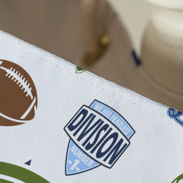 Sports Large Rope Tote - Close Up View