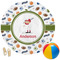 Sports Round Beach Towel (Personalized)