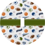 Sports Round Light Switch Cover