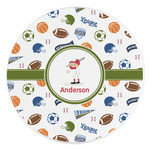 Sports Round Stone Trivet (Personalized)