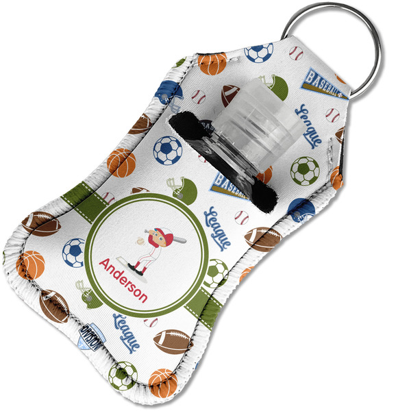Sports Sanitizer Holder Keychain - Small in Case