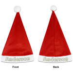Sports Santa Hat - Front & Back (Personalized)